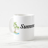 Zomereditie Beker Koffiemok (Voorkant links)