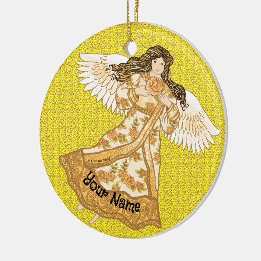 Zomerengel Keramisch Ornament (Links)