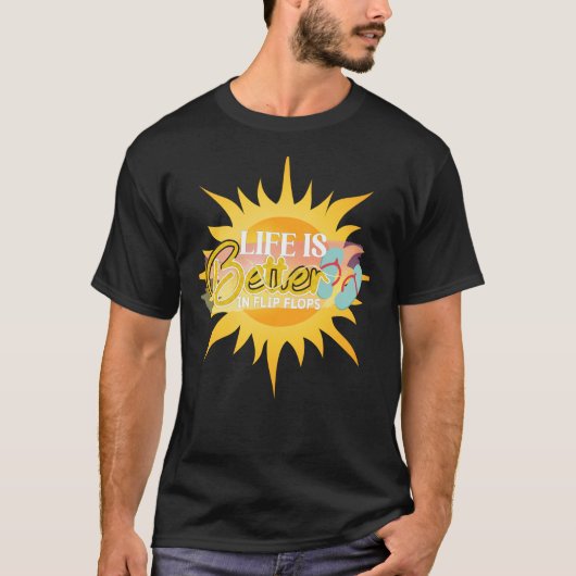Zomeressentials wachten op je t-shirt (Voorkant)