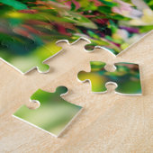 Zomerfee en speelse vos legpuzzel (Zijkant)