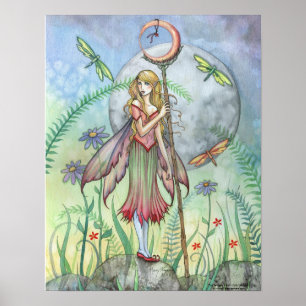 Zomerfee Poster van Molly Harrison