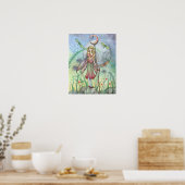 Zomerfee Poster van Molly Harrison (Keuken)