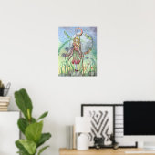 Zomerfee Poster van Molly Harrison (Thuiskantoor)