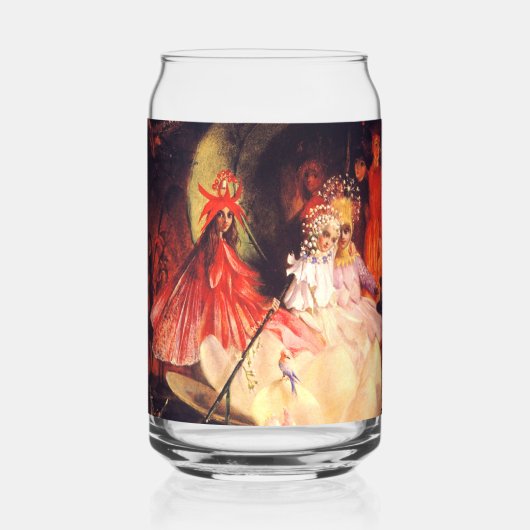 Zomerfeeën Blikvorm Glas (Voorkant)