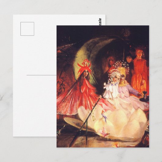 Zomerfeeën Briefkaart (Voorkant / Achterkant)