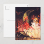 Zomerfeeën Feestdagenkaart (Voorkant / Achterkant)