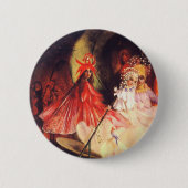 Zomerfeeën Ronde Button 5,7 Cm (Voorkant)
