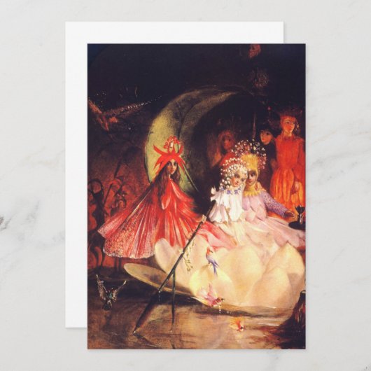 Zomerfeeën Save The Date (Voorkant / Achterkant)