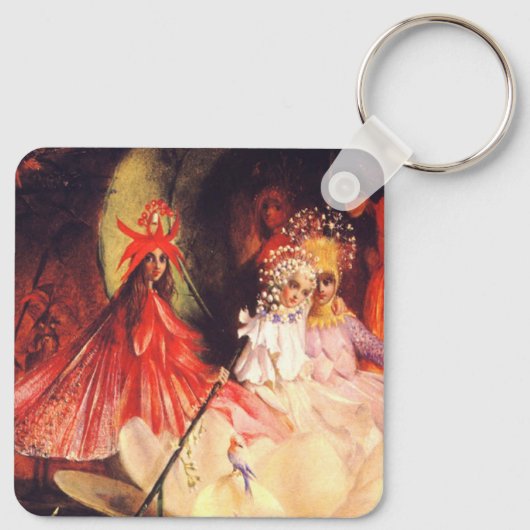 Zomerfeeën Sleutelhanger (Achterkant)