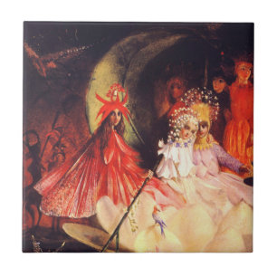 Zomerfeeën Tegeltje