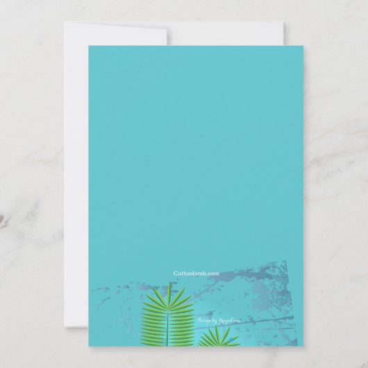 Zomerfeest (2) Uitnodiging (Achterkant)