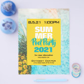 Zomerfeest Festival Flyer (Enkel)