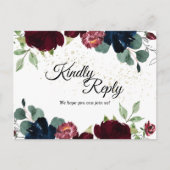 Zomerfeest Huwelijksreactie Ansichtkaart Uitnodiging Briefkaart (Voorkant)