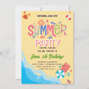 Zomerfeest Kaart
