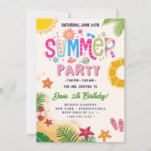 Zomerfeest Kaart