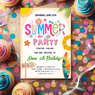 Zomerfeest Kaart