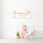 Zomerfeest Kerst in juli Spandoek (Insitu)