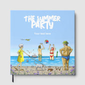 Zomerfeest op het strand gastenboek (Voorkant)
