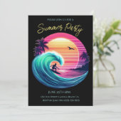 Zomerfeest - Ride the Wave at Sunset Kaart (Staand voorkant)