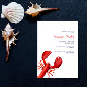 Zomerfeest rode kreeft kaart