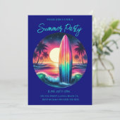 Zomerfeest- Surfboard Escape- Kaart (Staand voorkant)