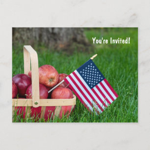 Zomerfeest uitnodigen briefkaart