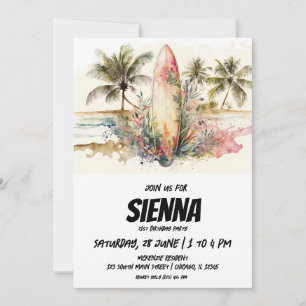 Zomerfeest Uitnodiging op het Strand