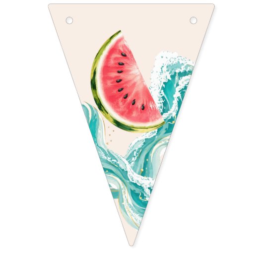 Zomerfeest Vlaggenlijn Banner (Eerste vlag)