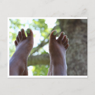 zomerfeet briefkaart