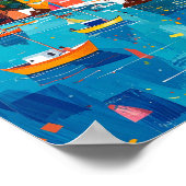 Zomerfestival Abstract Poster (Hoek)