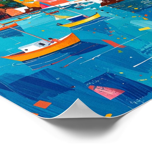 Zomerfestival Abstract Poster (Hoek)