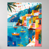 Zomerfestival Abstract Poster (Voorkant)