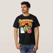 zomerflamingo en unicorn t-shirt (Voorkant volledig)