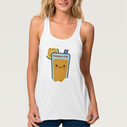 Zomerfrisheid Tanktop (Voorkant)