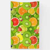 Zomerfruit 2 spandoek (Verticaal)