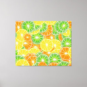 Zomerfruit Canvas Afdruk