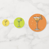 Zomerfruit Drink citroen, Limoen, Sinaasappel ID53 Confetti (Voorkanten)