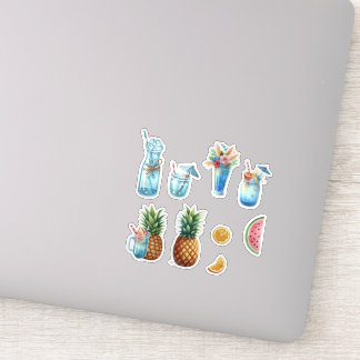 Zomerfruit en Dranken Sticker