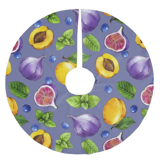 Zomerfruit Kerstboom Rok (Voorkant)