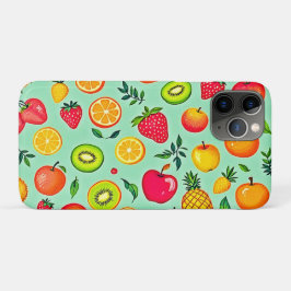 Zomerfruit Naadloos Ontwerp Case-Mate iPhone Case
