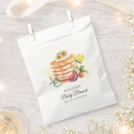 Zomerfruit Pannenkoek Fopspeen Brunch Baby shower Bedankzakje