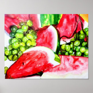 Zomerfruit Poster