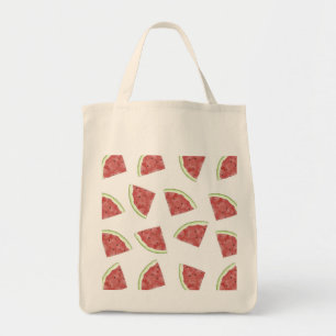 Zomerfruit sappige watermeloen tote bag