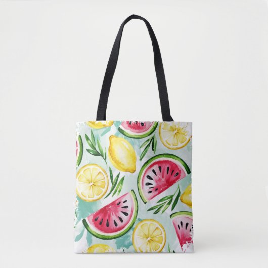 Zomerfruit Tote Bag (Voorkant)