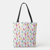 Zomerfruit Tropische Ananas Tote Bag (Achterkant)