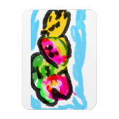 Zomerfruit vreugde magneet (Verticaal)