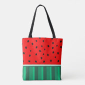 Zomerfruit - Watermeloen Tote Bag (Achterkant)