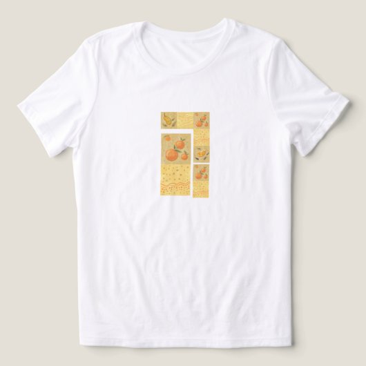 Zomerfruit zacht palet T-Shirt (Design voorkant)