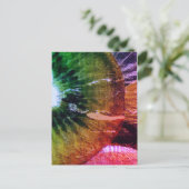 Zomerfruitfeest Strand en Zwembad Briefkaart (Staand voorkant)