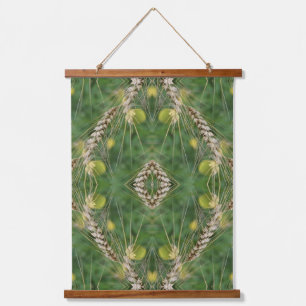 Zomergedroogd gras Abstract Hangend Wandkleed